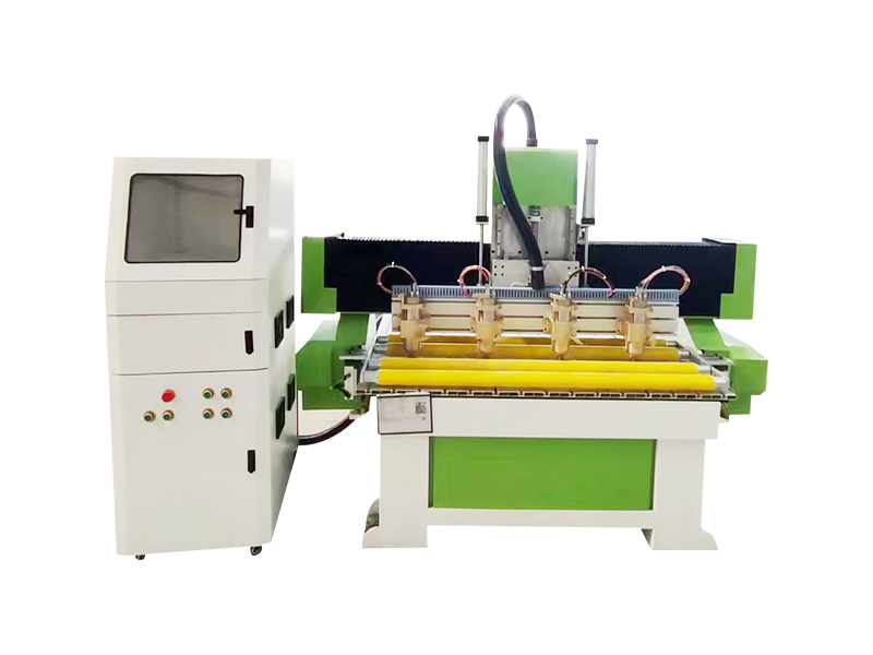 1325全自动多功能一拖四多头浮雕机cnc数控雕刻机 1325全自动多功能一拖四多头浮雕机cnc数控雕刻机